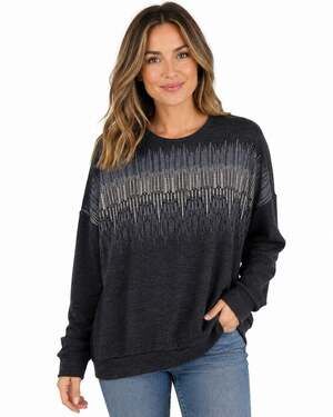 We Norwegians Women XS 100% Merino Wool Graphic Crewneck Sweater Norway
